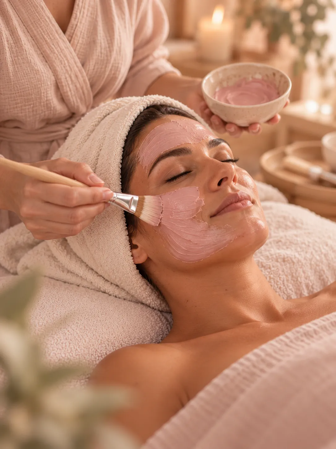 Soins du visage à l’institut Beauty Mood Esthétique